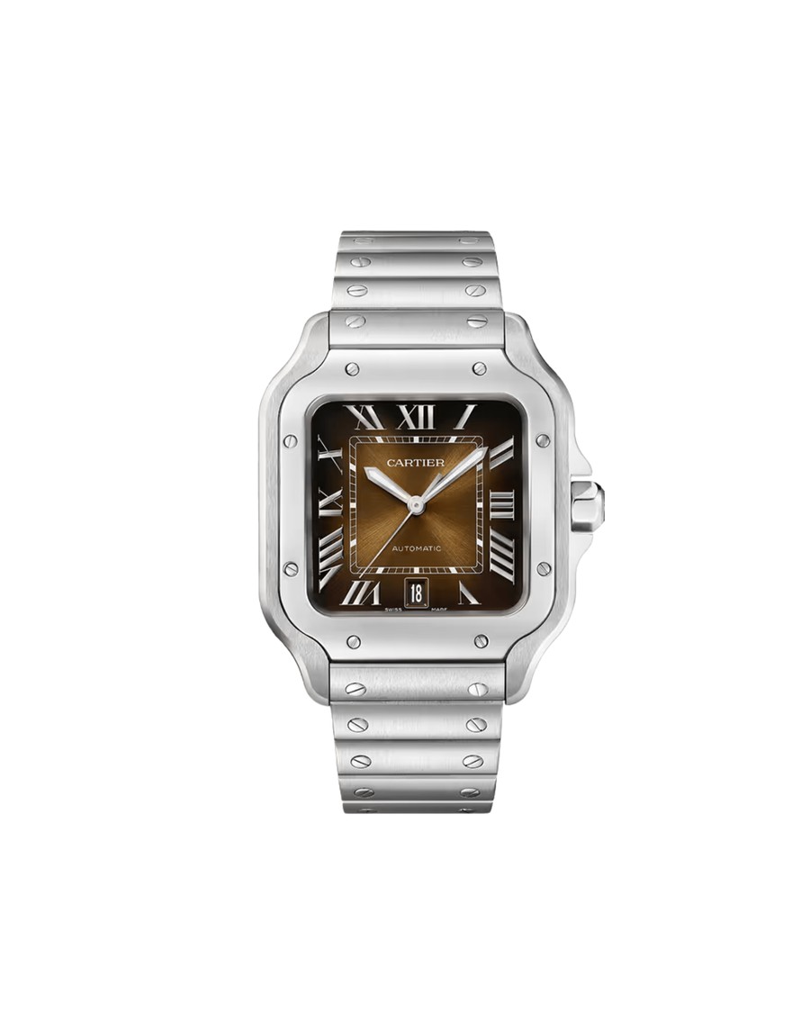 Santos Large, brown dial